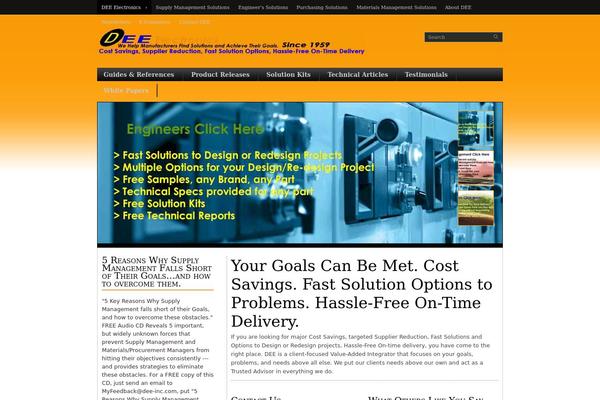 Destination theme site design template sample