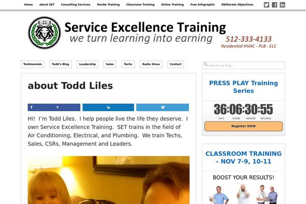 Standard theme site design template sample
