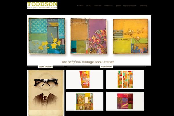 Todd theme site design template sample