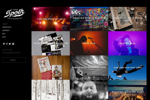 Site using Infinite-Scroll plugin
