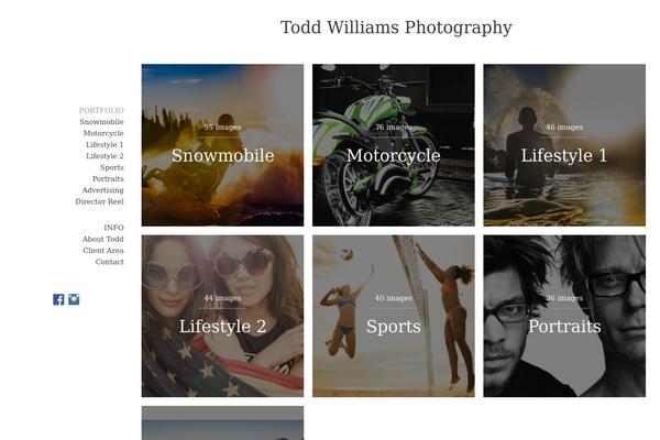 Site using cbnet Social Menu plugin
