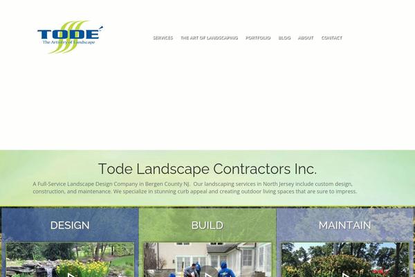 The7 theme site design template sample