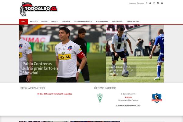 todoalbo.cl site used Chile