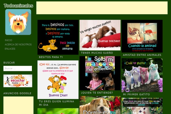 todoanimales.org site used Pwp