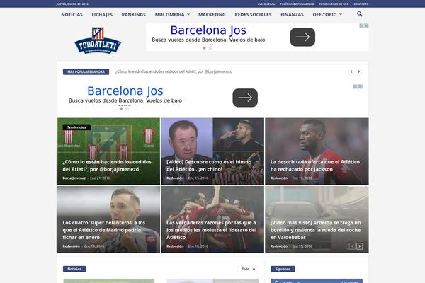 Site using Elespare plugin