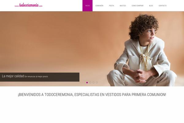 Invert theme site design template sample