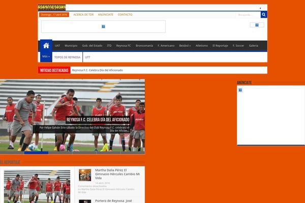 Sahifa theme site design template sample