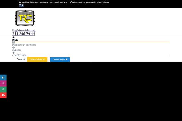 Site using Sticky-side-buttons plugin