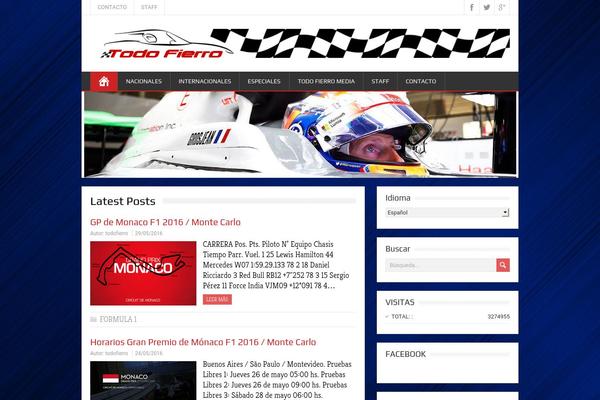 BrickYard theme site design template sample