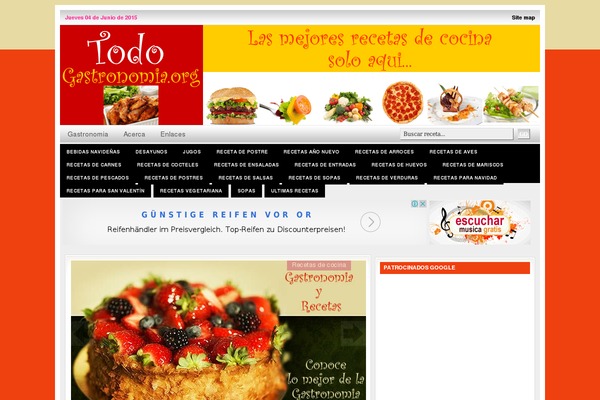 Site using Featured Content Gallery plugin