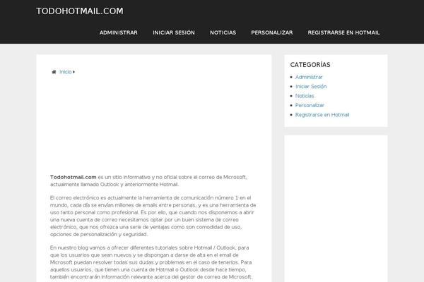 Schema theme site design template sample