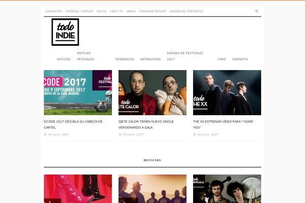 Authentic theme site design template sample