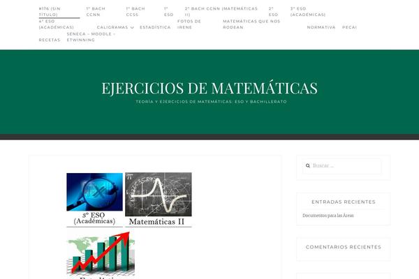 Anissa theme site design template sample