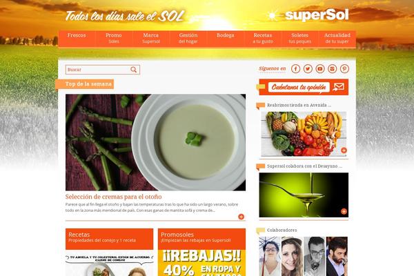Food Recipes theme site design template sample