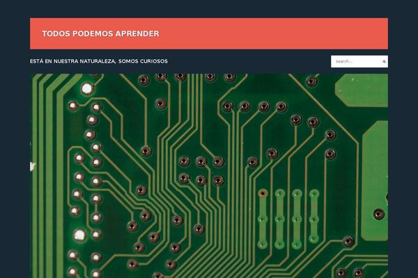 Wpex-thoughts theme site design template sample
