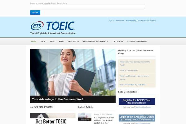 Principal theme site design template sample