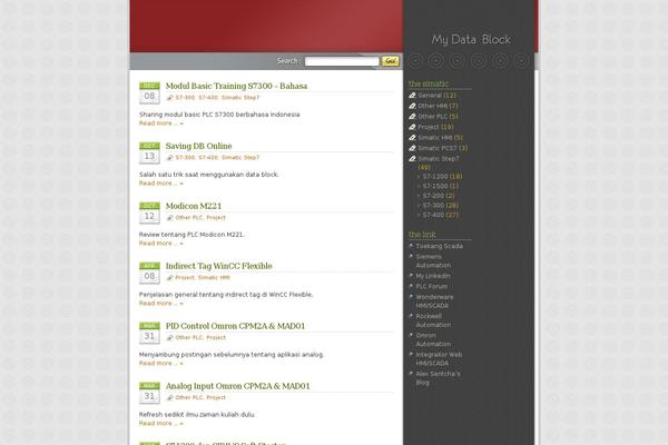 Writing theme site design template sample