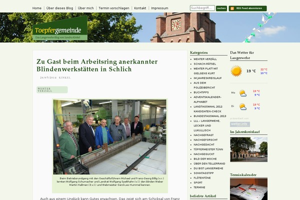 toepfergemeinde.de site used Grassroots