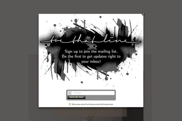 Site using Sendit Newsletter plugin