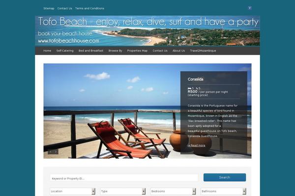 Wpcasa theme site design template sample