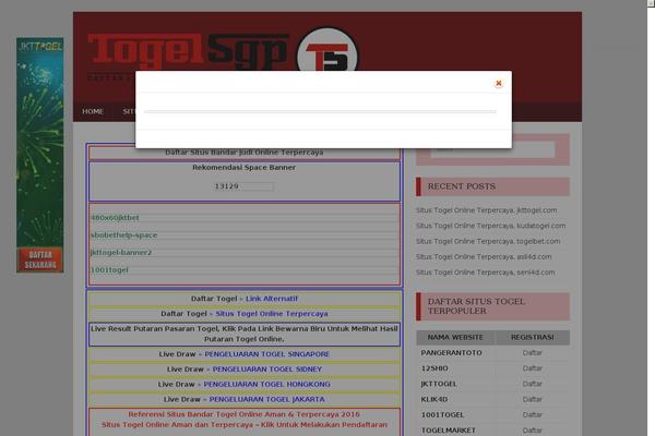 Site using Sticky Ad Bar Plugin plugin