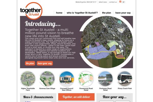 togetherstaustell.co.uk site used Together