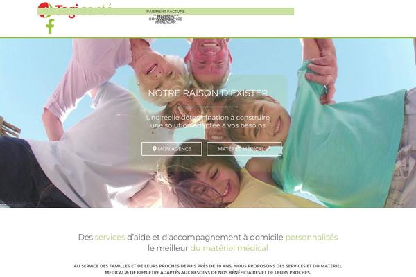 GeneratePress theme site design template sample