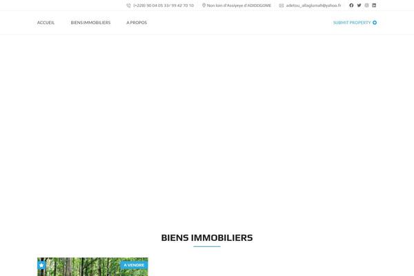 Site using Myhome-idx-broker plugin