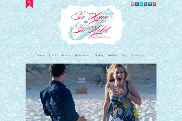Debonair theme site design template sample