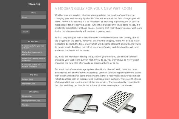 Blogly Lite theme site design template sample
