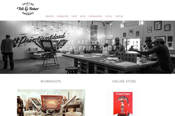 toilandtinker.com site used Toil