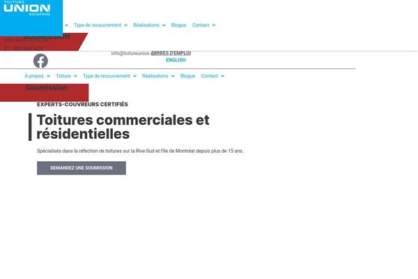 Roofix theme site design template sample