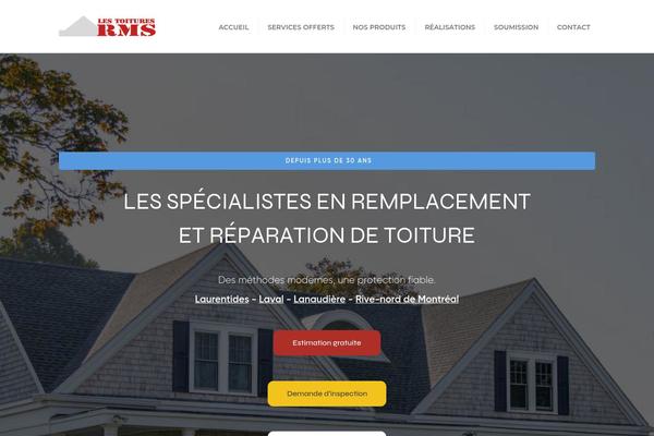 toituresrms.com site used Toitures-rms