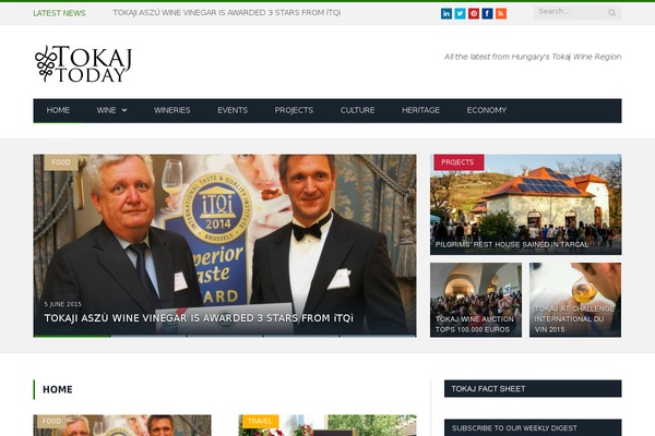 SmartMag theme site design template sample