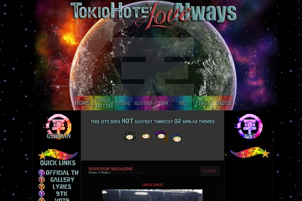 tokiohotel-lovealways.com site used Look8