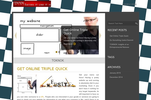 Site using Background Manager plugin