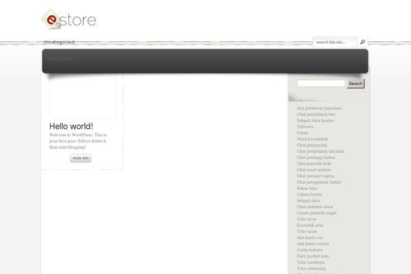 toko-bose.com site used eStore
