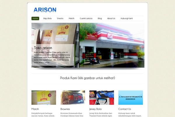 ColorWay theme site design template sample