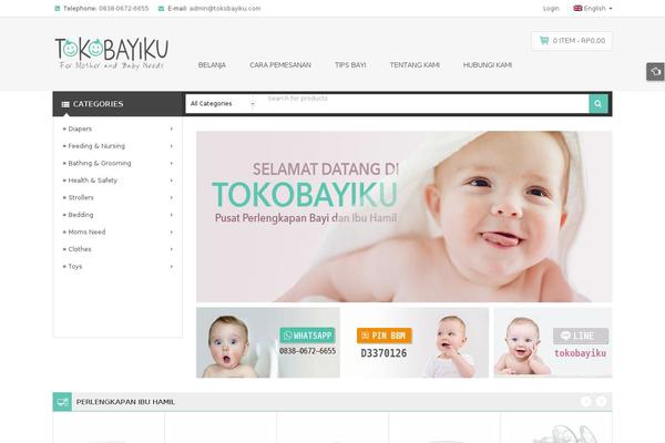 ShoppyStore theme site design template sample