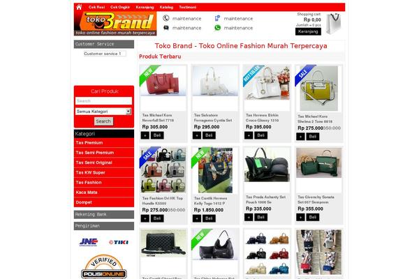 Minimarket theme site design template sample