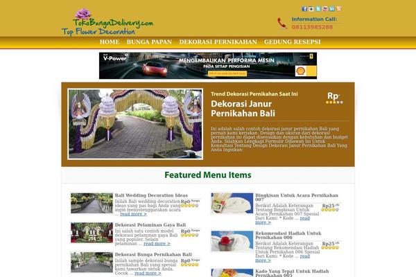 Tastyplace theme site design template sample