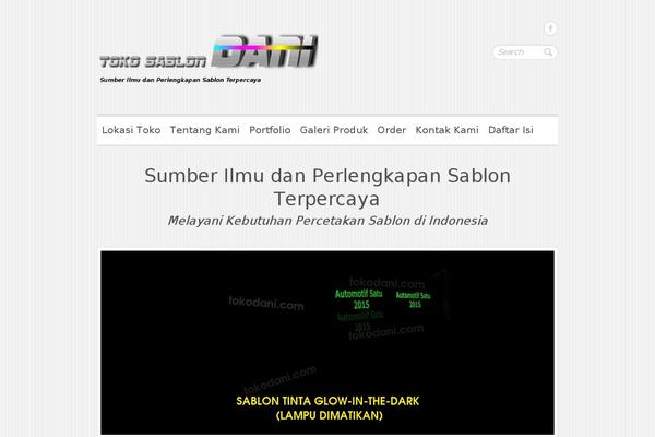 Clean Retina theme site design template sample