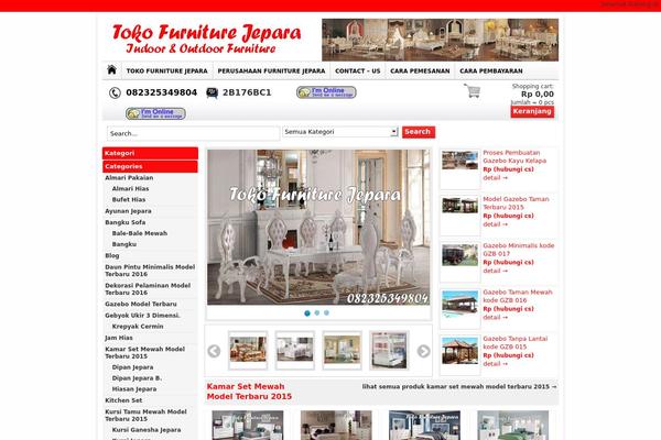 WP-Grosir theme site design template sample