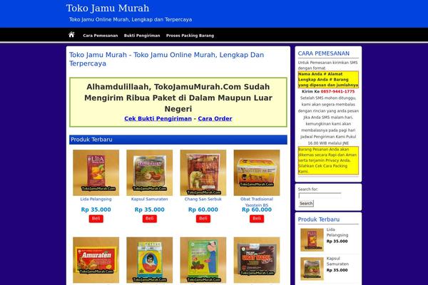 Pasaraya theme site design template sample