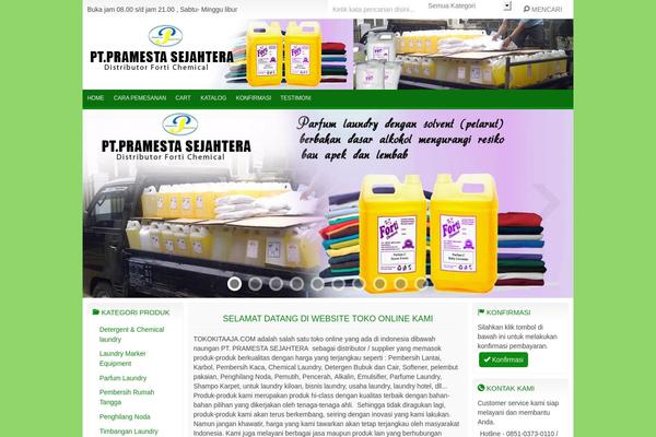 tokokitaaja.com site used Indostore5.0.2c