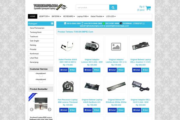 tokokompie.com site used Wpniaga1.2