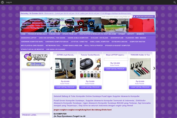 tokokomputeronlinemurah.com site used Indostore3