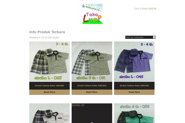 TopShop theme site design template sample