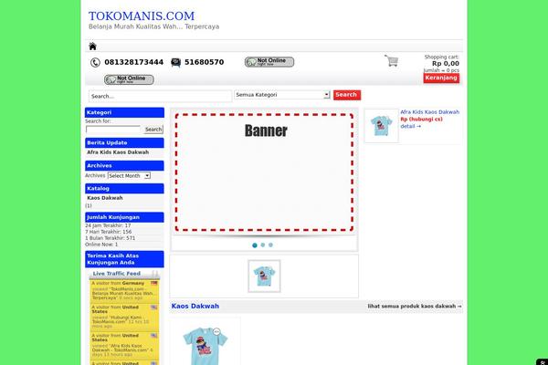 WP-Grosir theme site design template sample