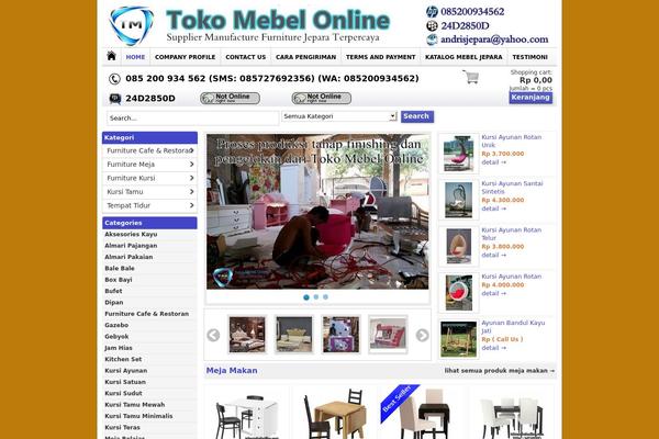WP-Grosir theme site design template sample